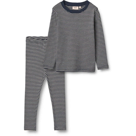 Wheat Navy Stripe Mads Nightwear