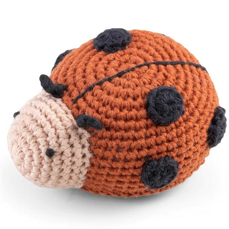 Sebra Crochet Rattle Ladybug