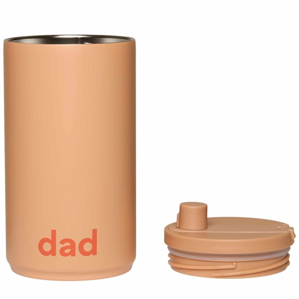 Design Letters Travel Thermo Cup DAD Beige 3