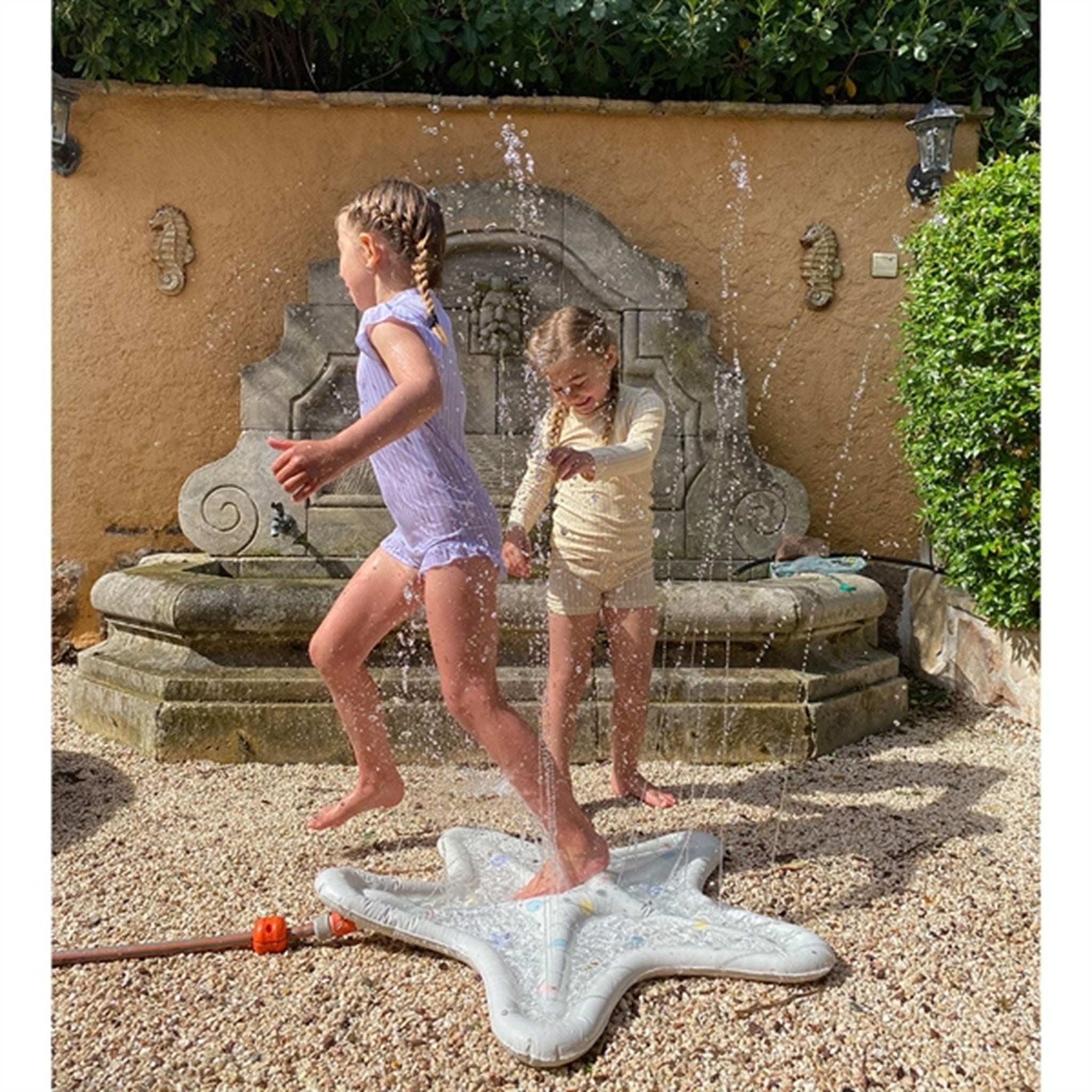 Vanilla COPENHAGEN Kids Splash Pool Sprinkler Seashell 4