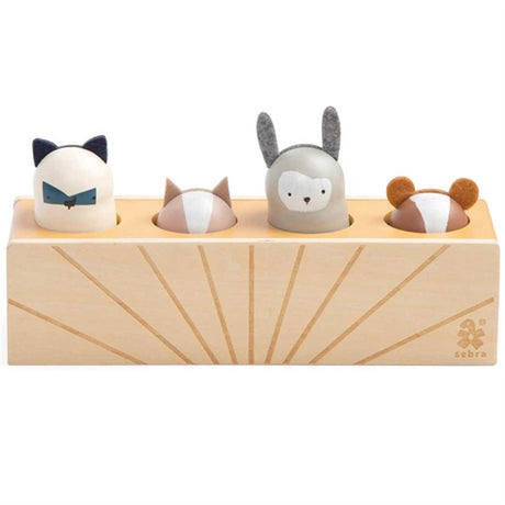 Sebra Pop Up Toys Woodland