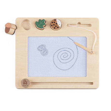 Sebra Drawing Board Magnetic Woodland