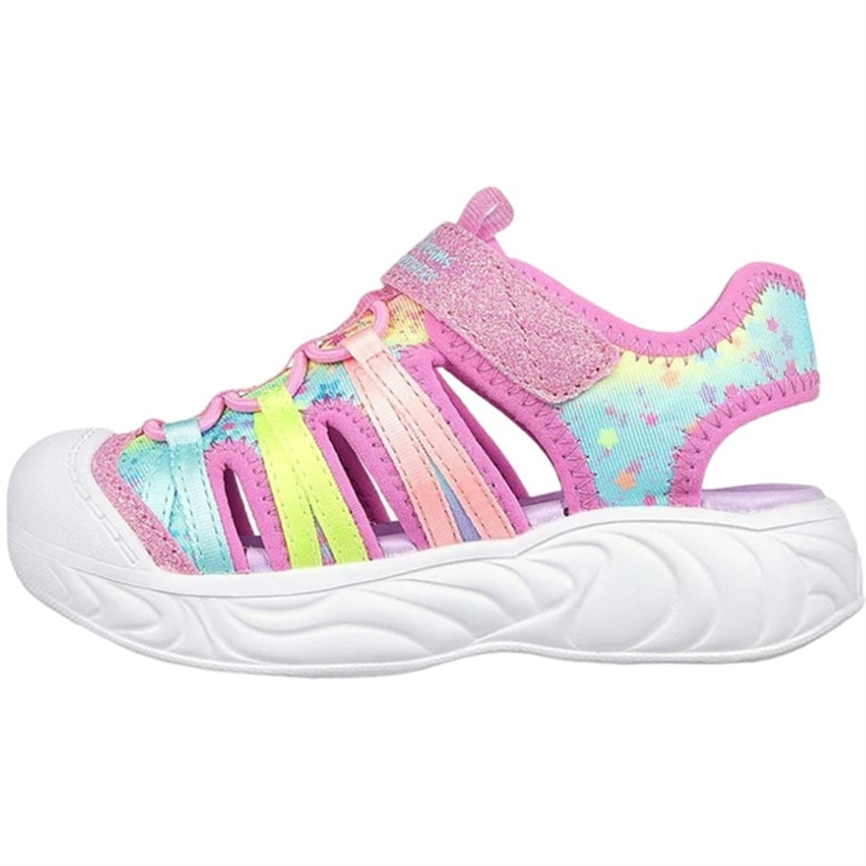 Skechers Unicorn Dreams Explorer Sandals Pink Multicolor 3