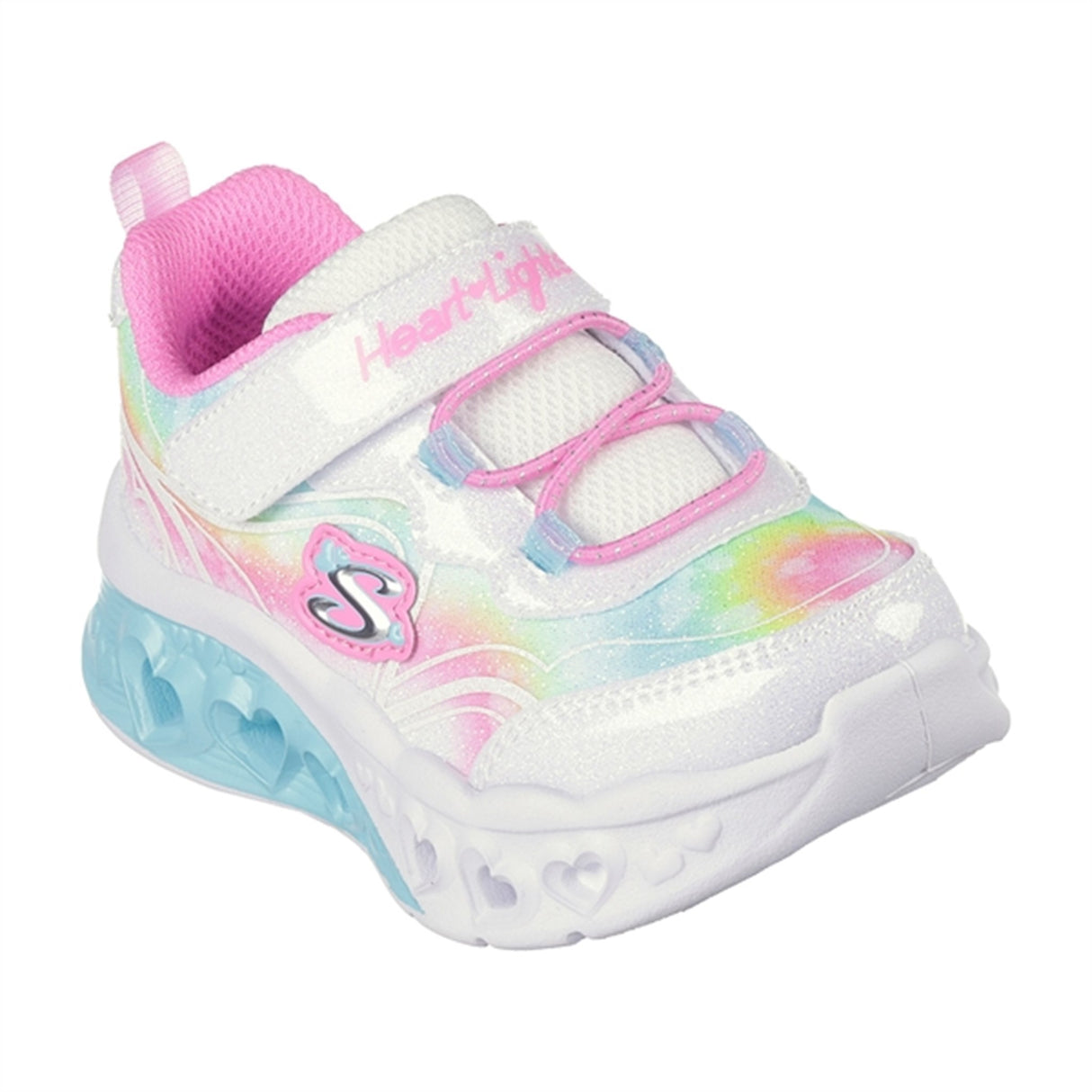 Skechers Flutter Heart Lights Sneakers White Multicolor