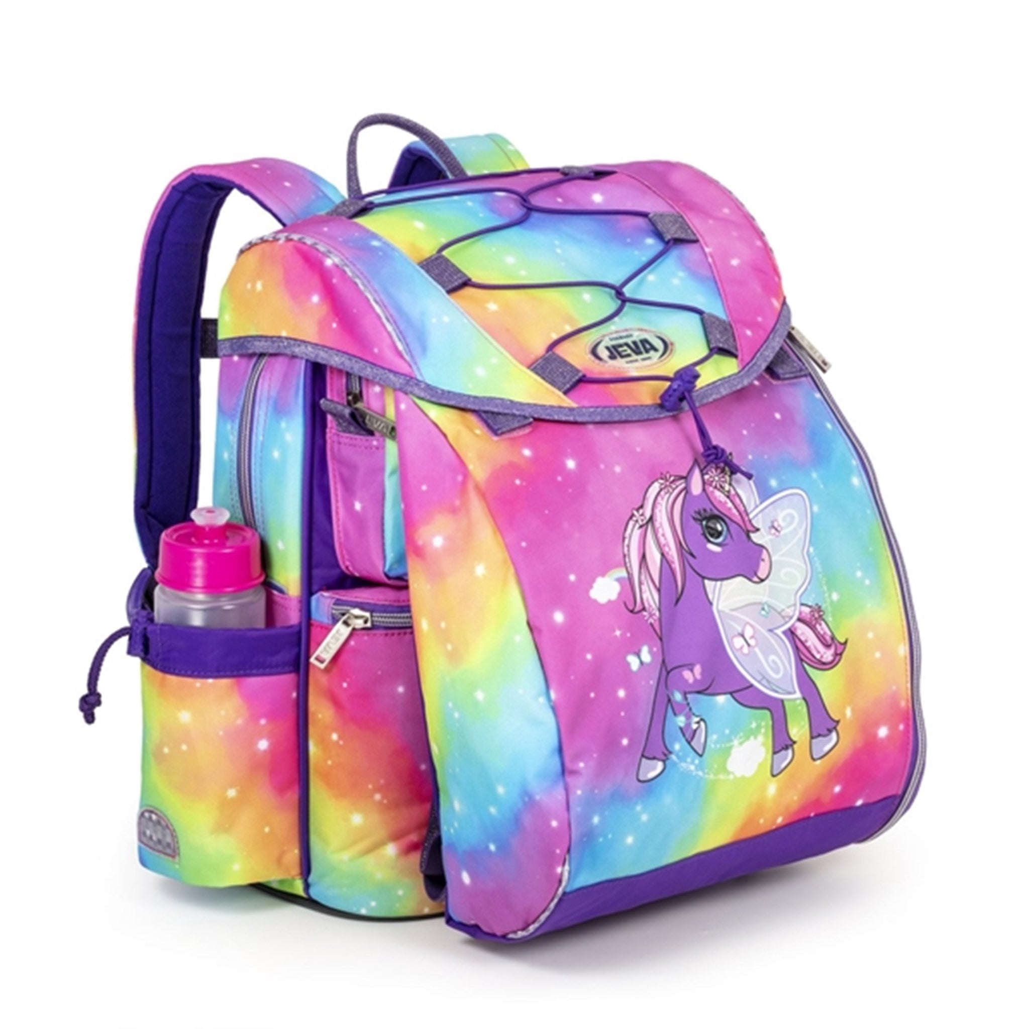 JEVA School Bag Rainbow Alicorn 3