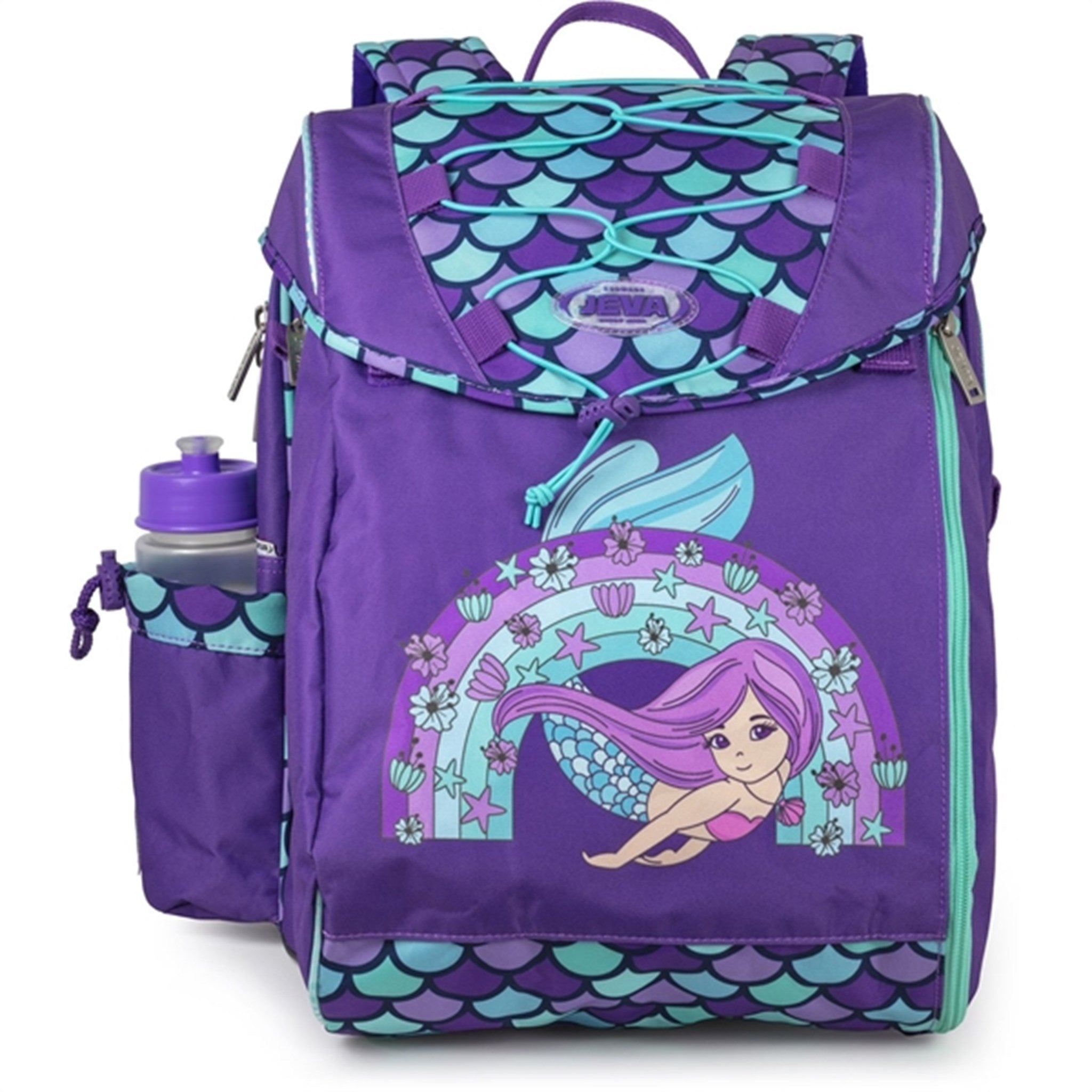 JEVA School Bag Rainbow Mermaid 3