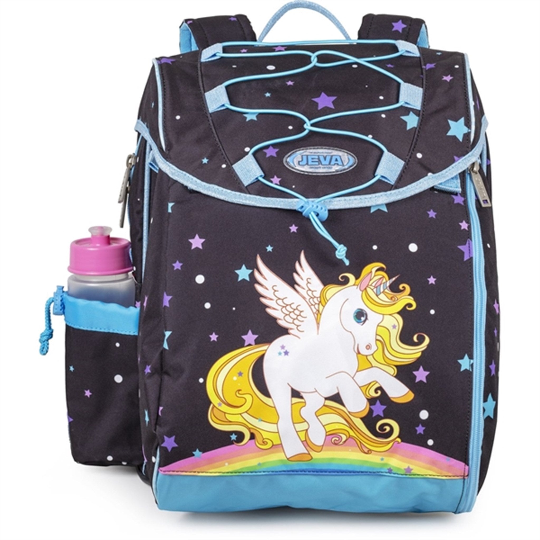 JEVA School Bag Golden Unicorn 2