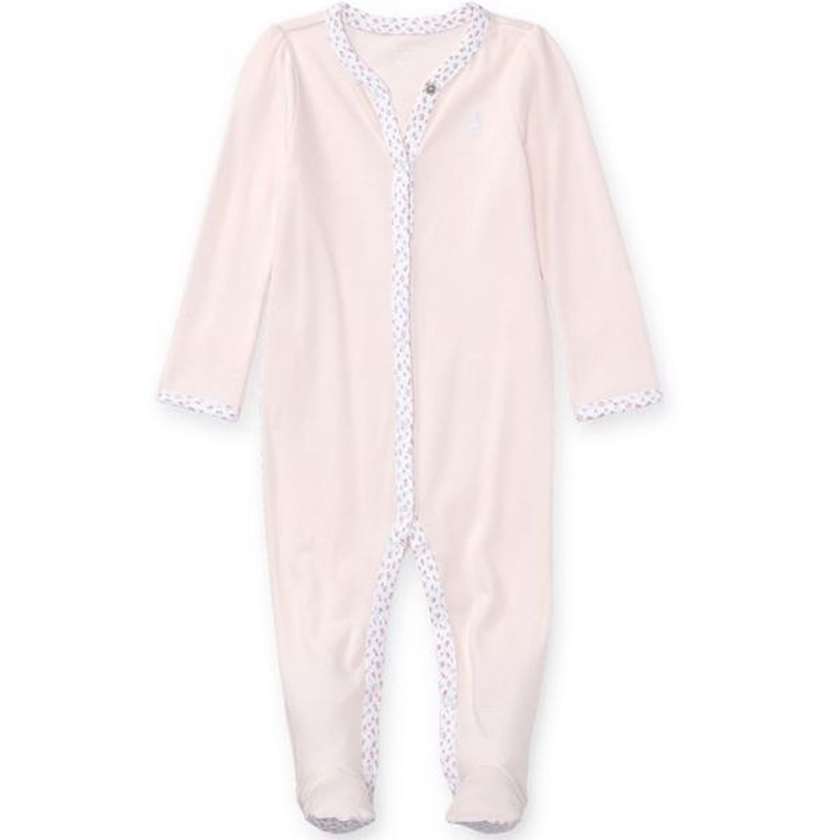 Polo Ralph Lauren Baby Girl One Piece Coverall Delicate Pink