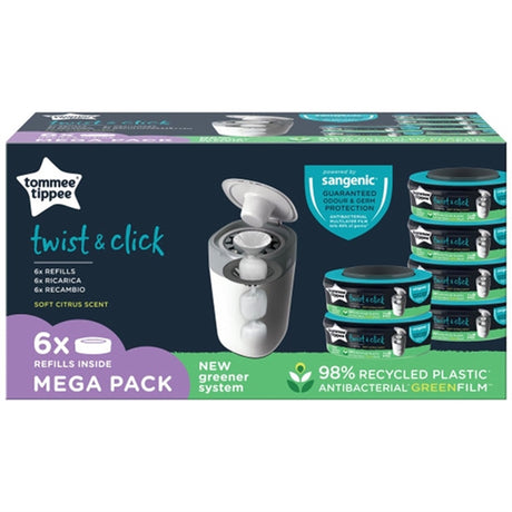 Tommee Tippee Twist & Click Refill 6-Pack