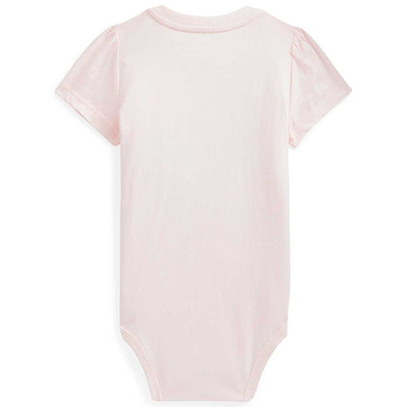 Polo Ralph Lauren Baby Girl Bodystocking Short Sleeved Delicate Pink