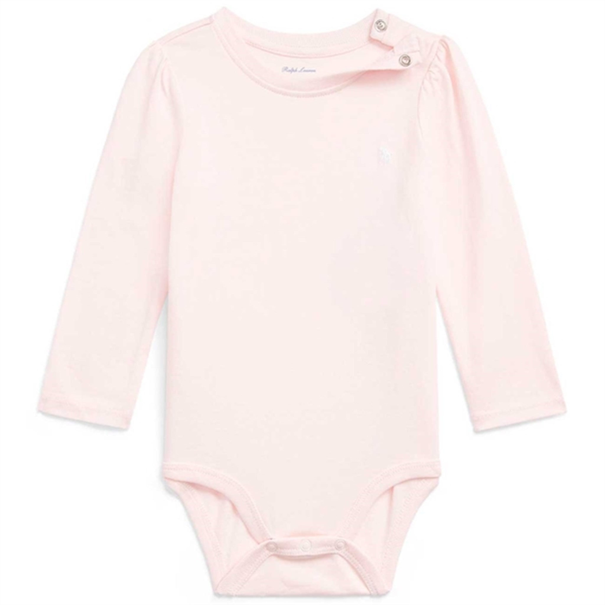 Polo Ralph Lauren Baby Girl Long Sleeved Bodystocking Pink