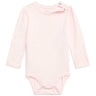 Polo Ralph Lauren Baby Girl Long Sleeved Bodystocking Pink