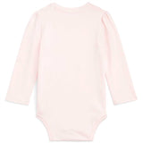 Polo Ralph Lauren Baby Girl Long Sleeved Bodystocking Pink 2