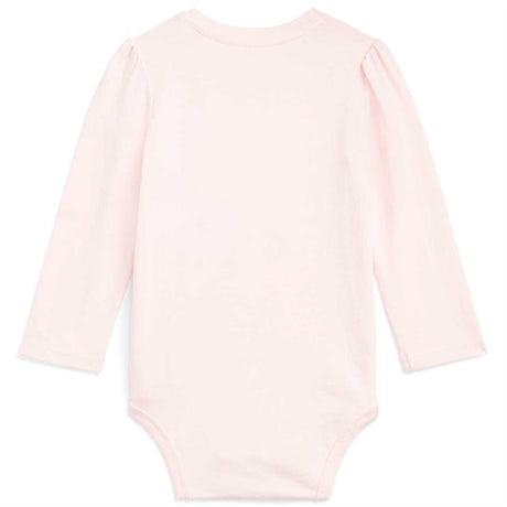 Polo Ralph Lauren Baby Girl Long Sleeved Bodystocking Pink 2