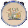 Magni Tambourines Noah's Ark Blue