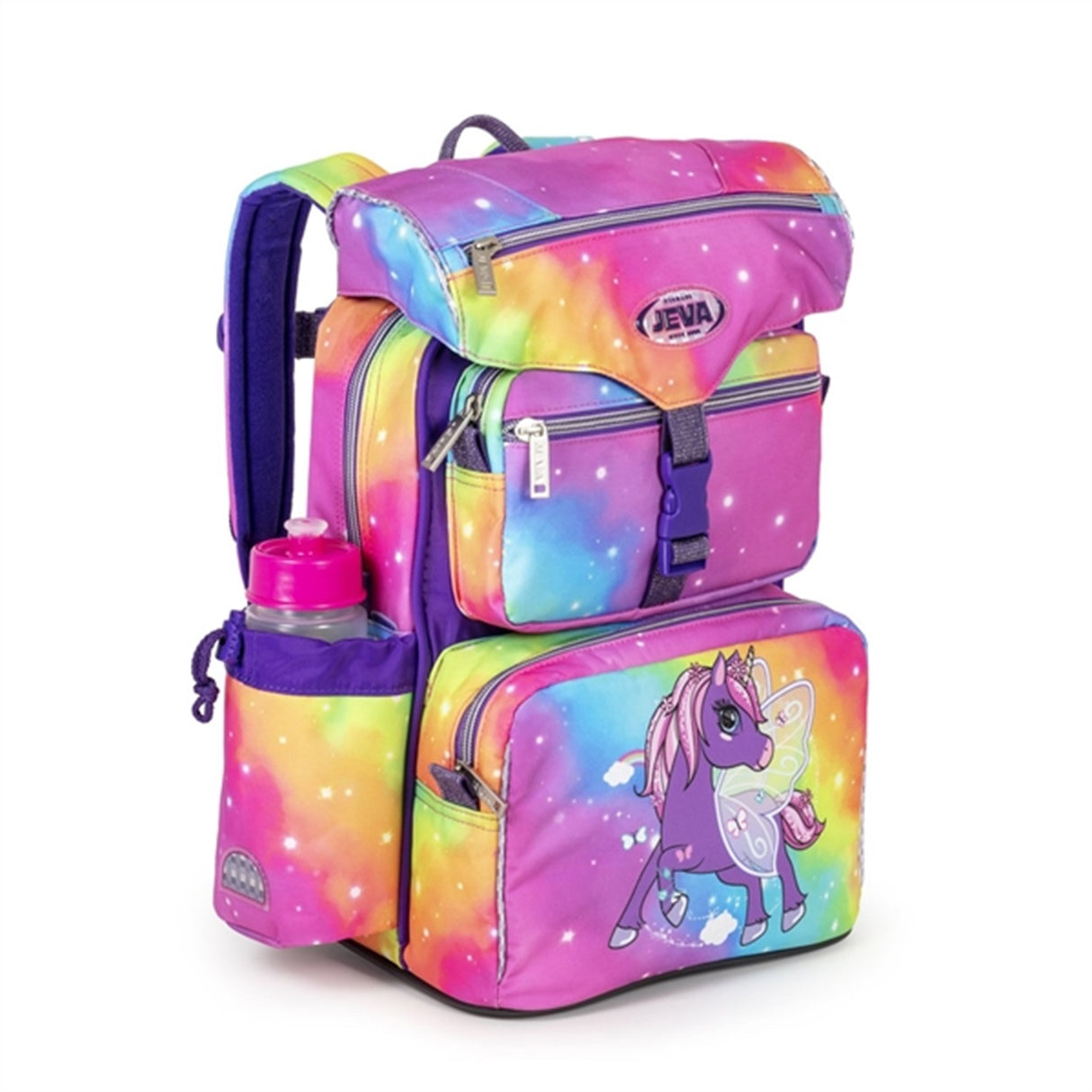 JEVA School Bag Rainbow Alicorn