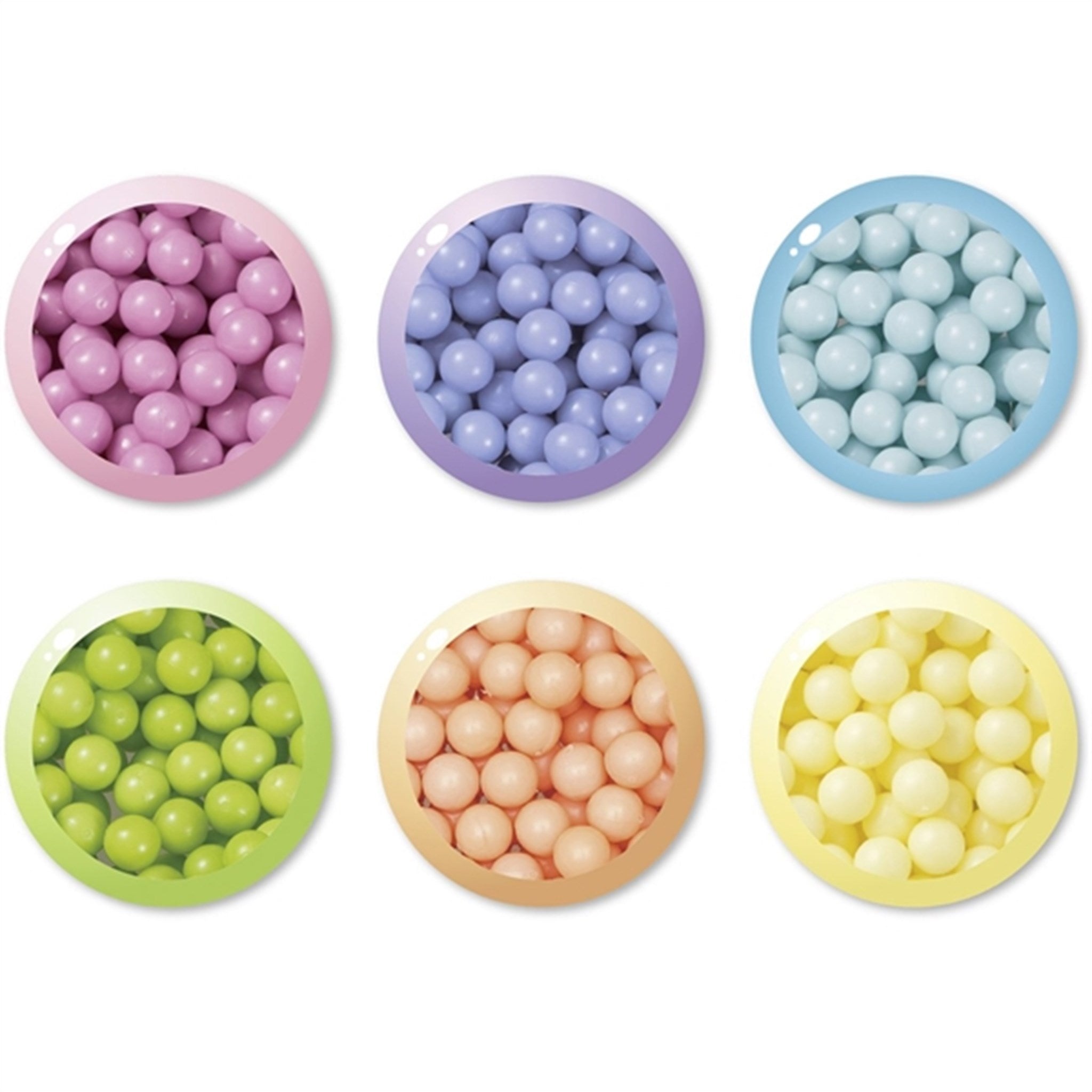 Aquabeads Pastel Solid Bead Pack 3