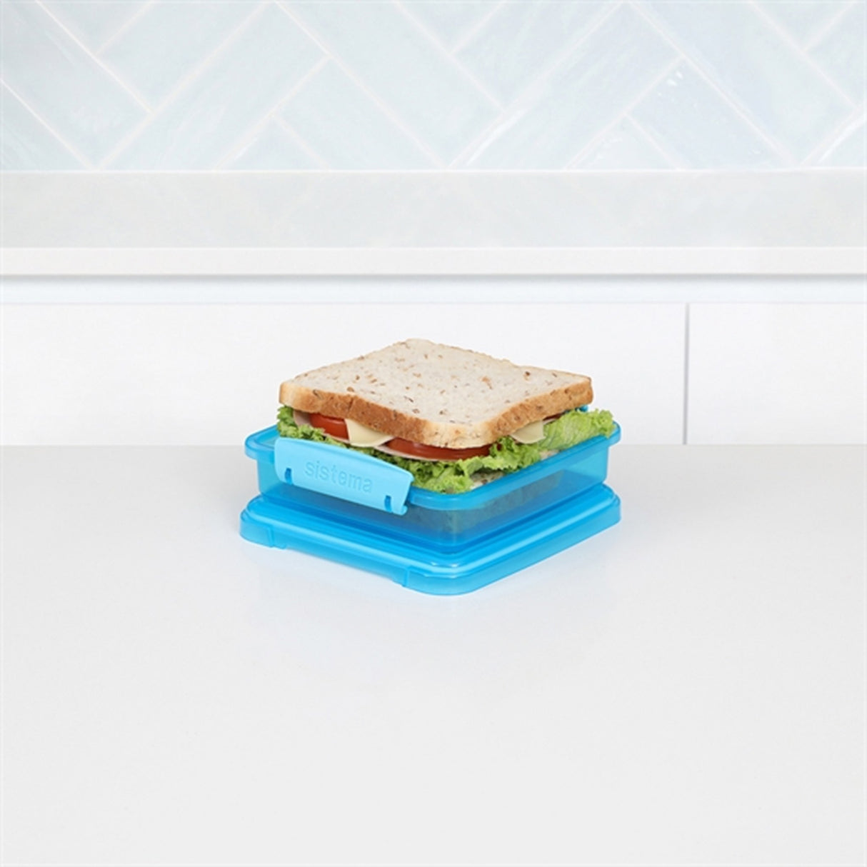 Sistema Sandwich Box Lunch Box 450 ml Blue 3