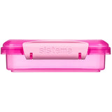 Sistema Sandwich Box Lunch Box 450 ml Pink 2