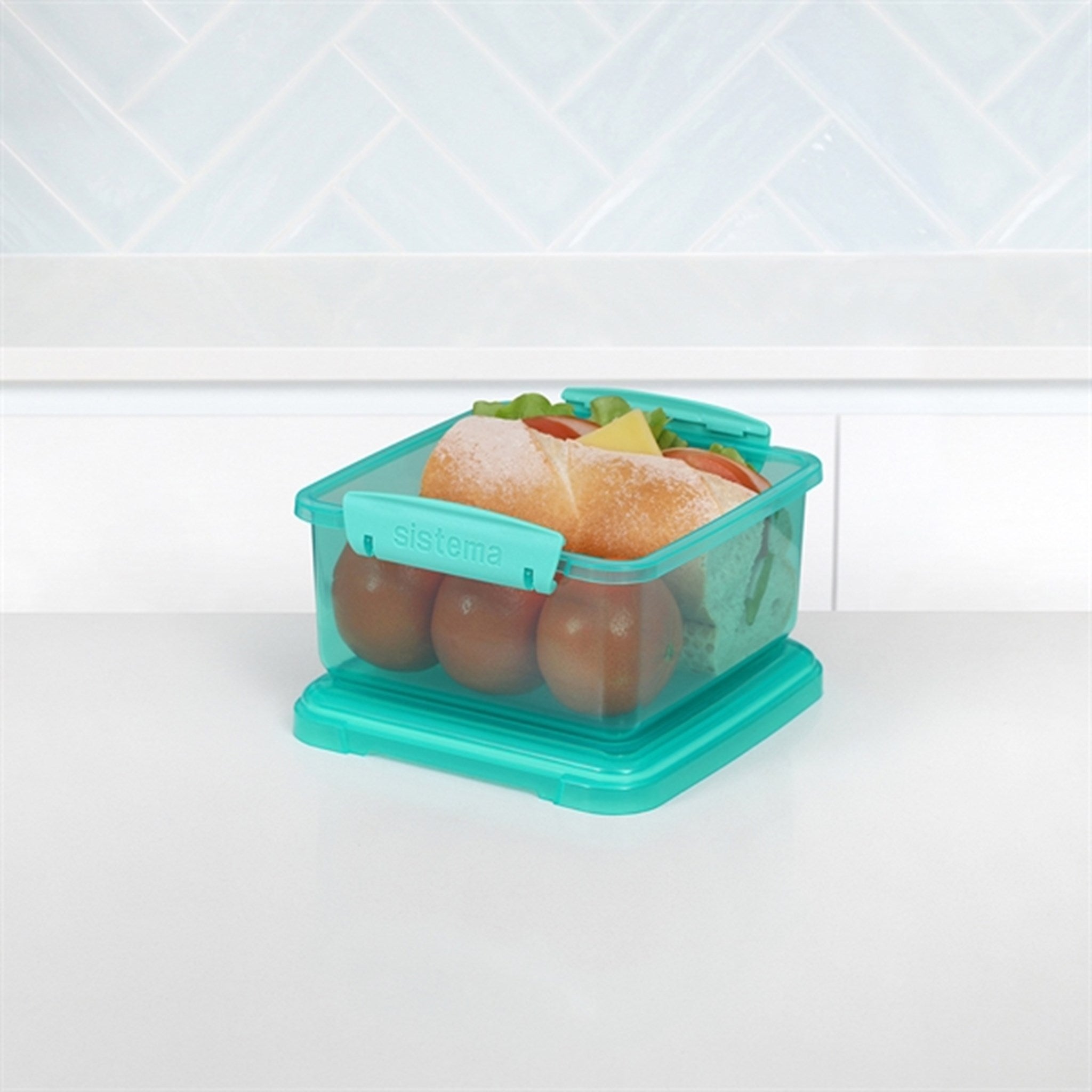 Sistema Lunch Plus Lunch Box 1,2 L Teal 3