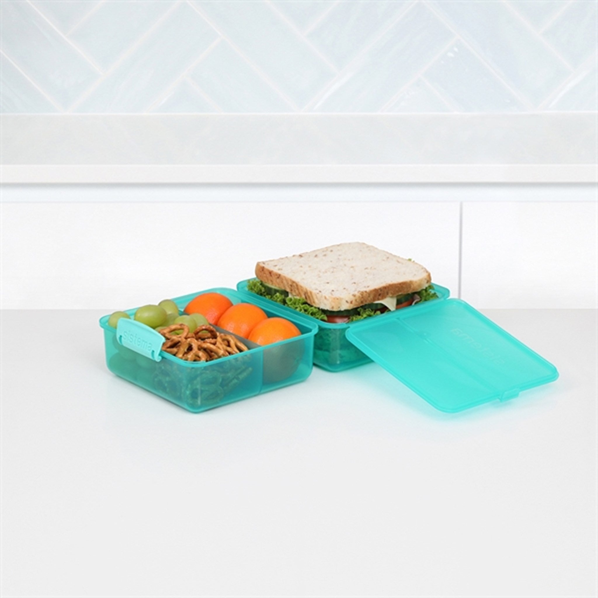 Sistema Lunch Cube Lunch Box 1,4 L Teal 3