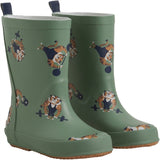 CeLaVi Rain Boots Aop Loden Frost