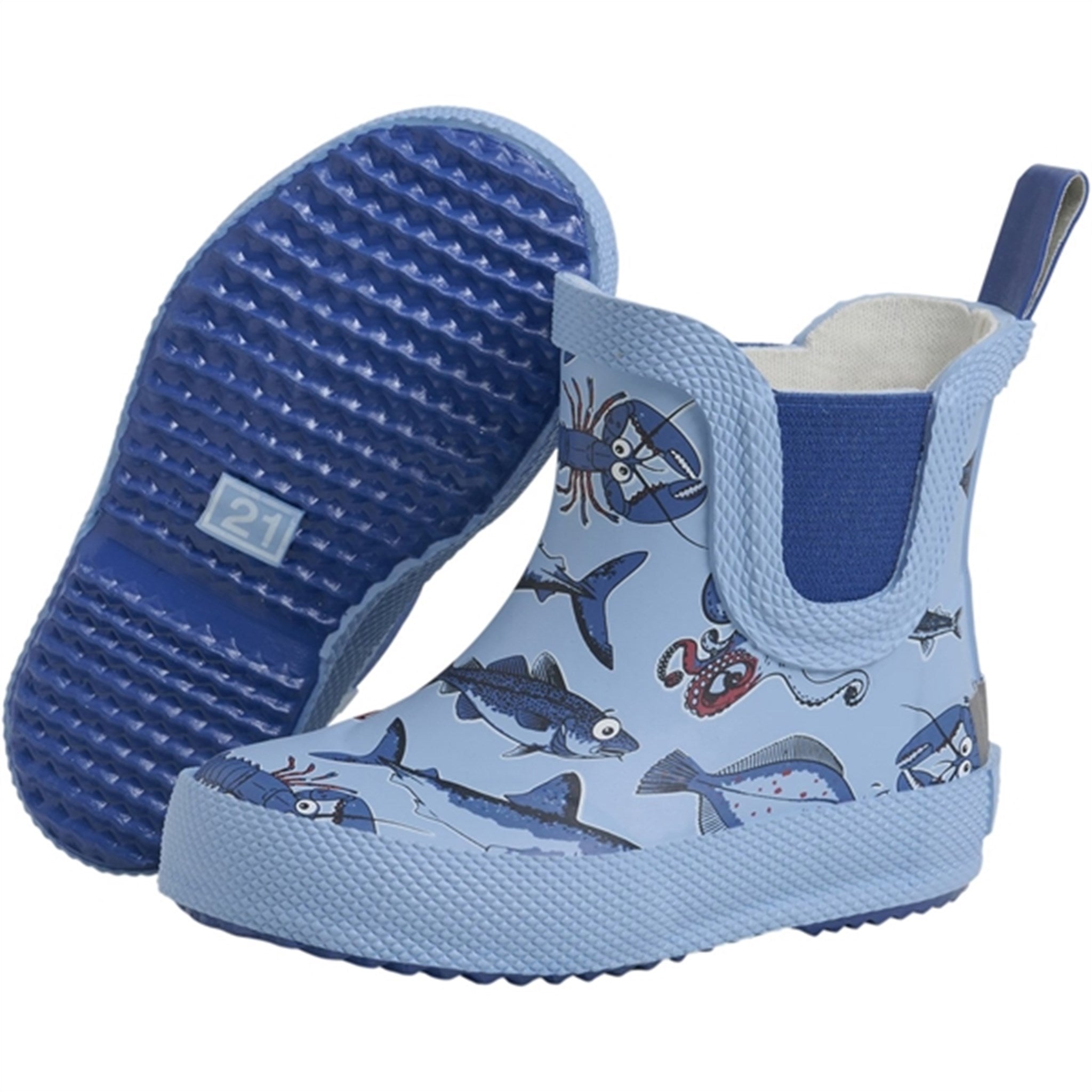 CeLaVi Rain Boots Aop Federal Blue 3