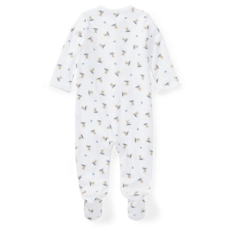 Ralph Lauren Baby Boy Jumpsuit White/Blue Multi 2