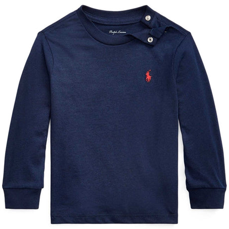 Polo Ralph Lauren Baby Boy Long Sleeved Tee Cruise Navy