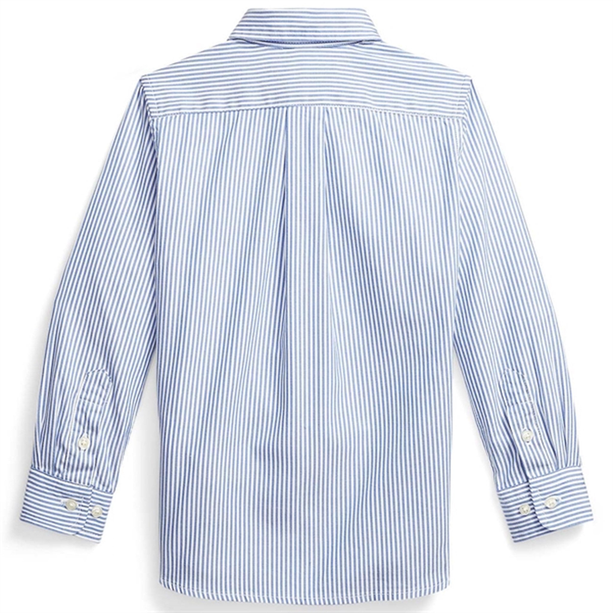 Polo Ralph Lauren Boy Long Sleeved Shirt BSR Blue/White 2