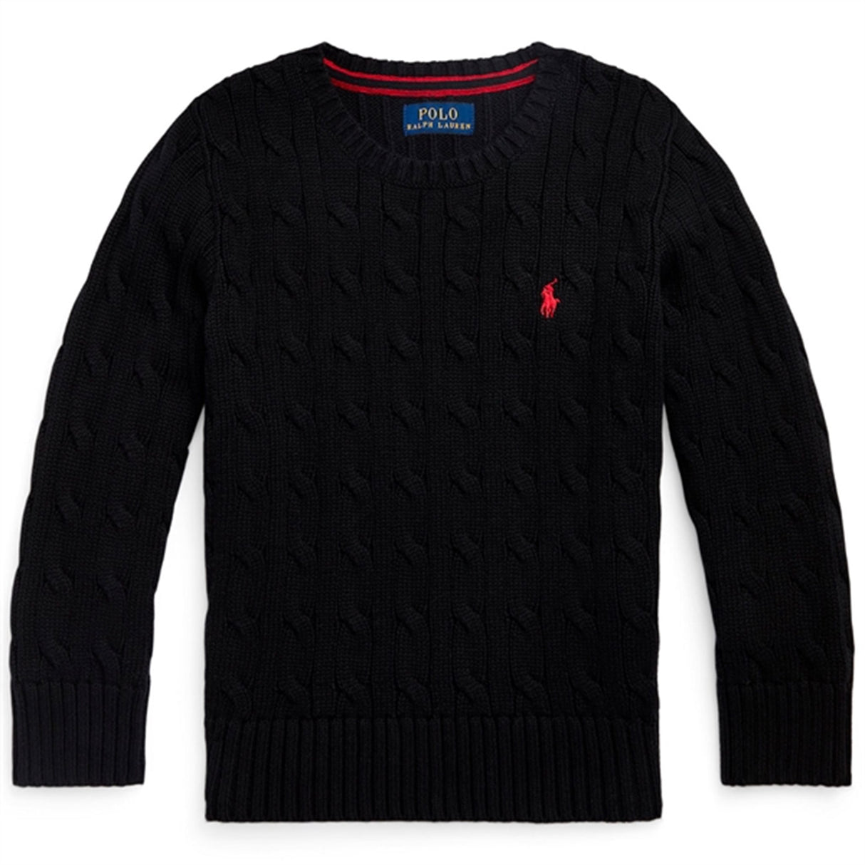 Polo Ralph Lauren Cable Sweater Polo Black/C3822