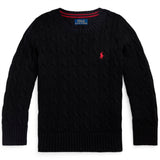 Polo Ralph Lauren Cable Sweater Polo Black/C3822