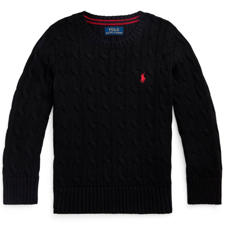 Polo Ralph Lauren Cable Sweater Polo Black/C3822