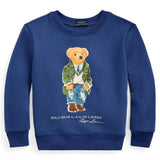 Polo Ralph Lauren Boy Sweatshirt Paris Bear Beach Royal