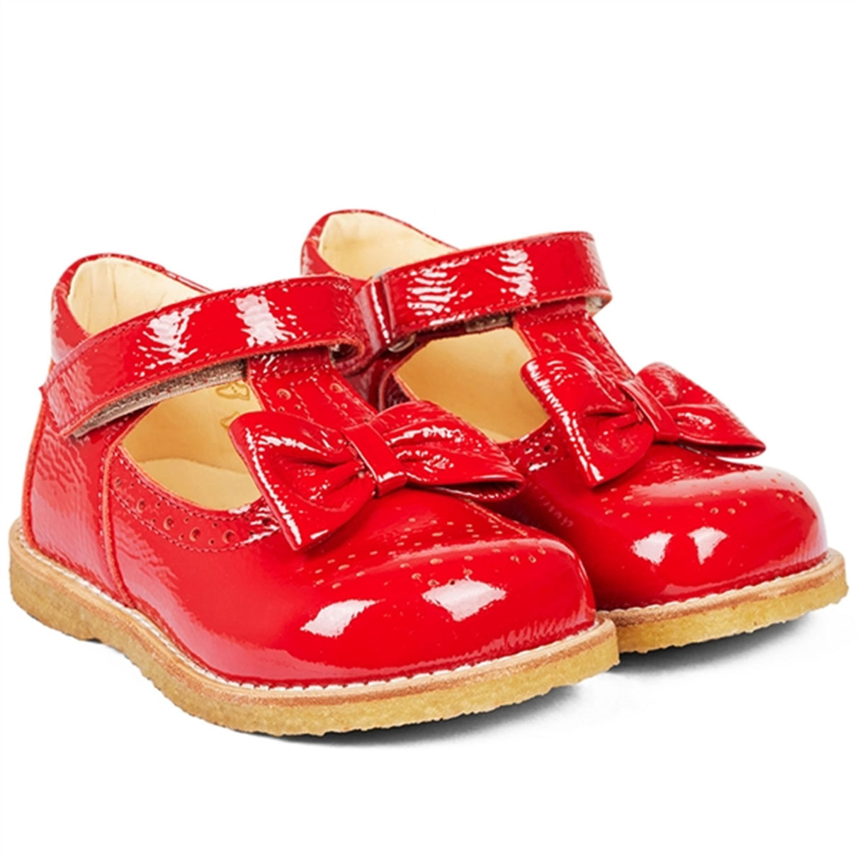 Angulus Mary Janes Angulus Mary Jane Starter With Heart And Velcro