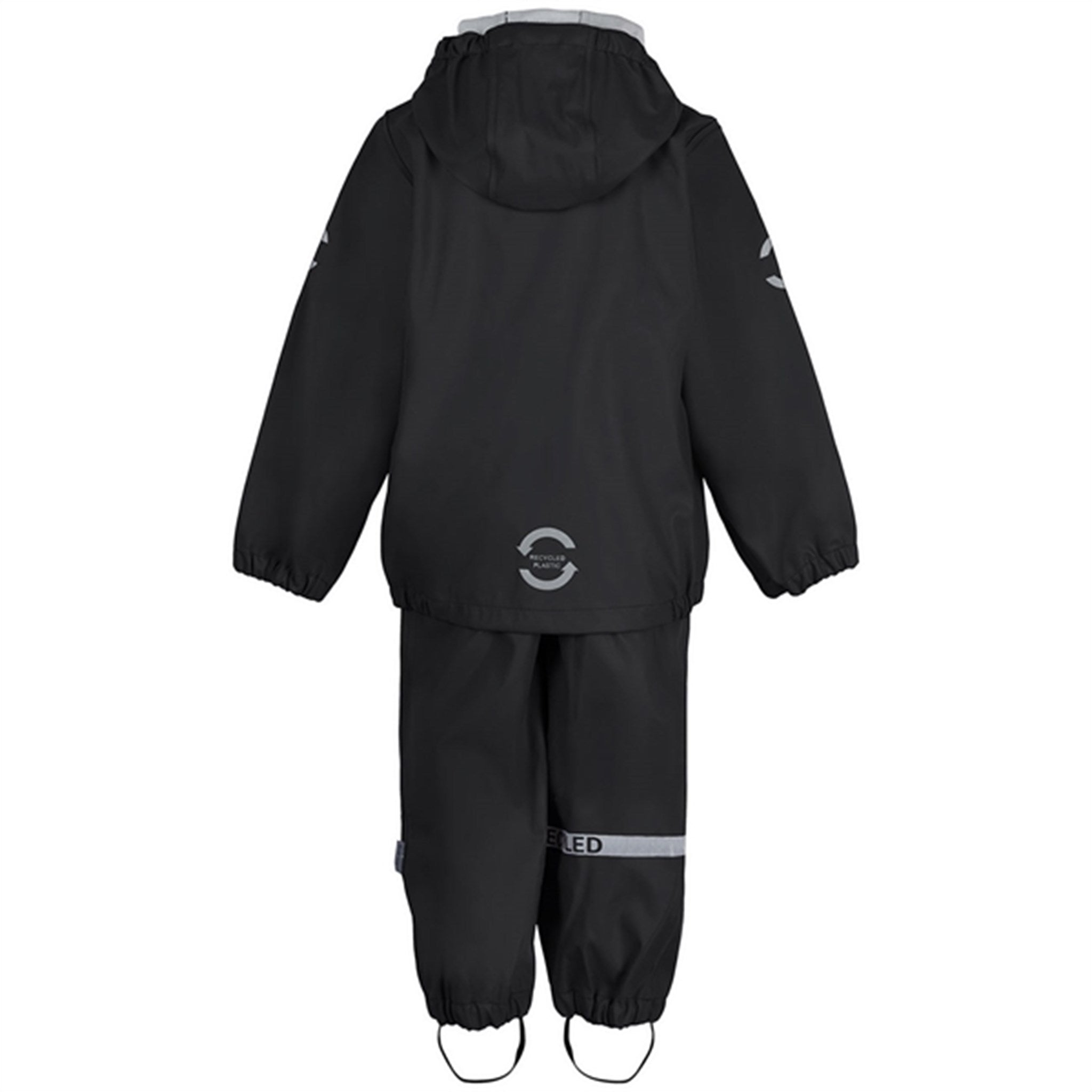 Mikk-Line Rainwear Jacket And Pants Black 7