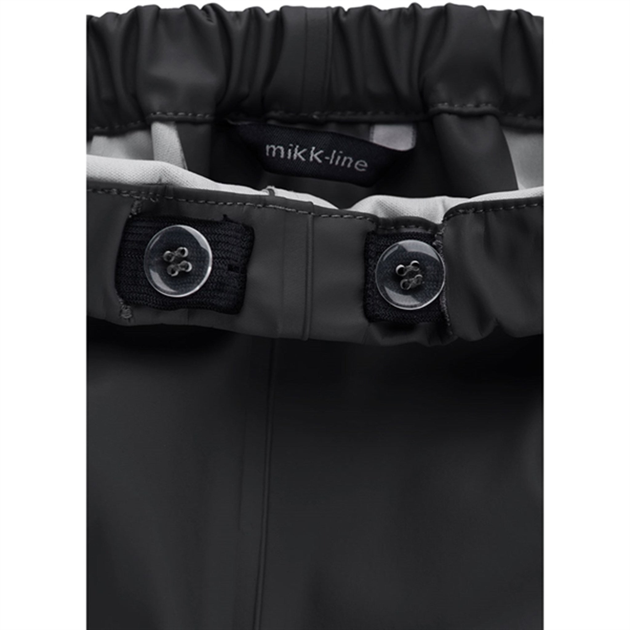 Mikk-Line Rainwear Jacket And Pants Black 4