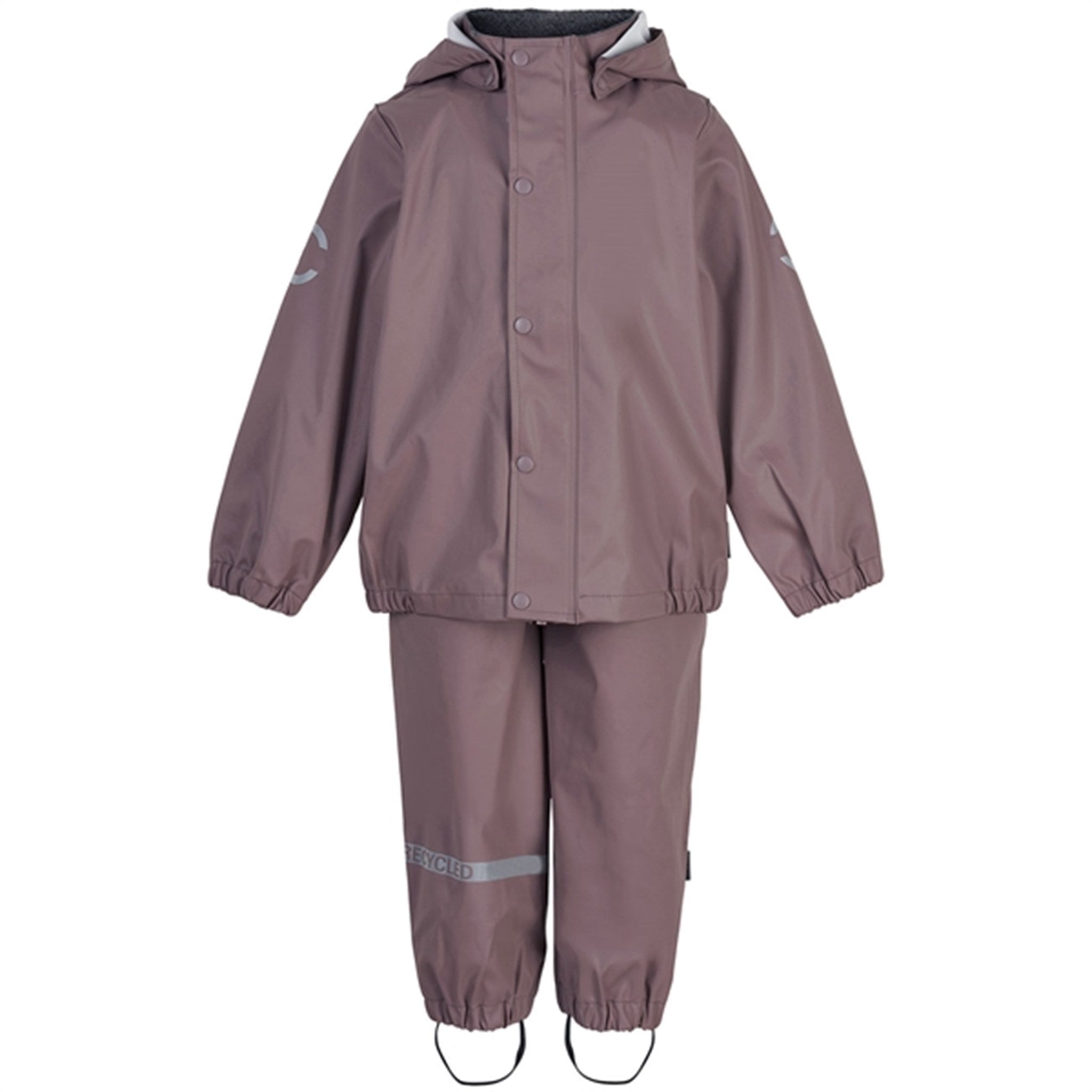 Mikk-Line Rainwear Jacket And Pants Twilight Mauve