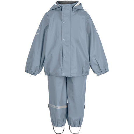 Mikk-Line Rainwear Set Faded Denim