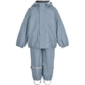 Mikk-Line Rainwear Set Faded Denim