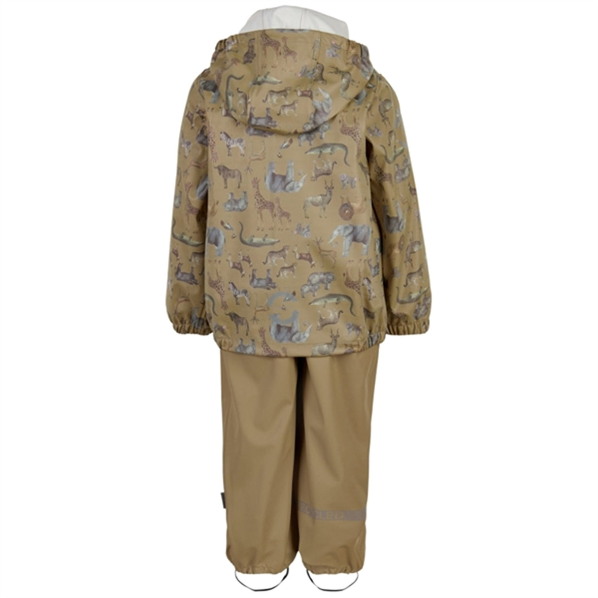 Mikk-Line Rainset AOP Zoo Olive Gray 8