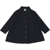 FUB Felted Coat Dark Navy