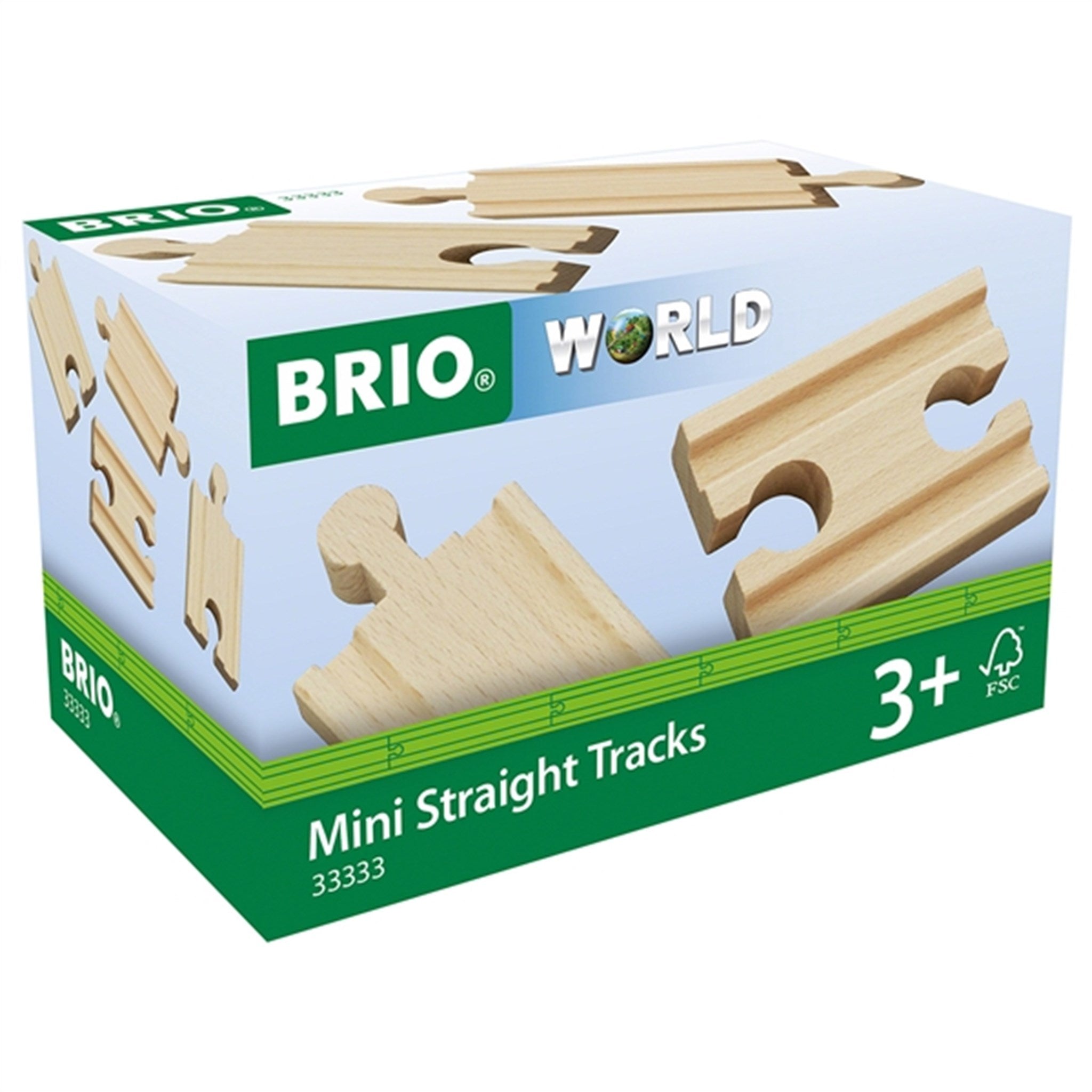 BRIO® Mini Straight Tracks 2
