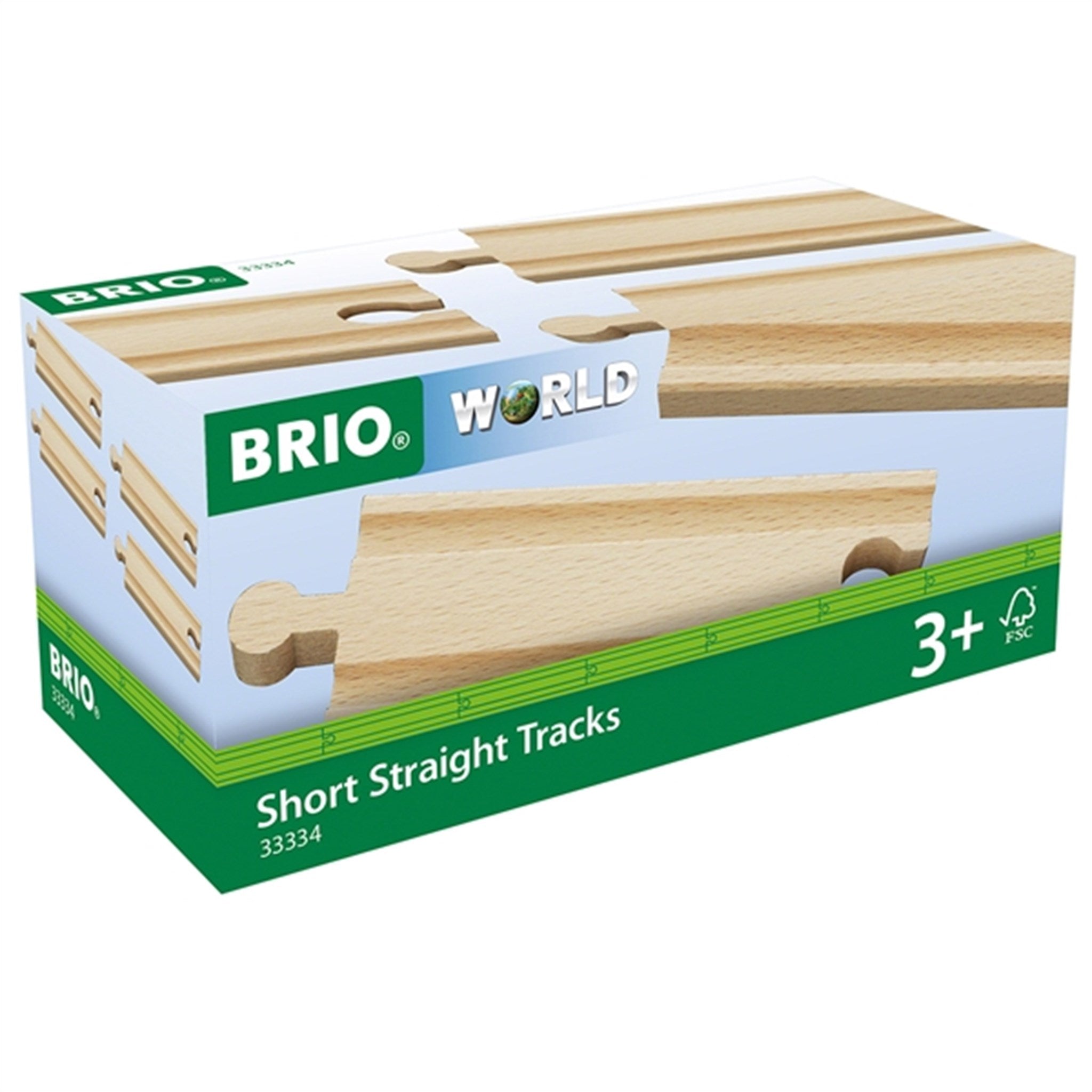 BRIO® Short Straight Tracks 2