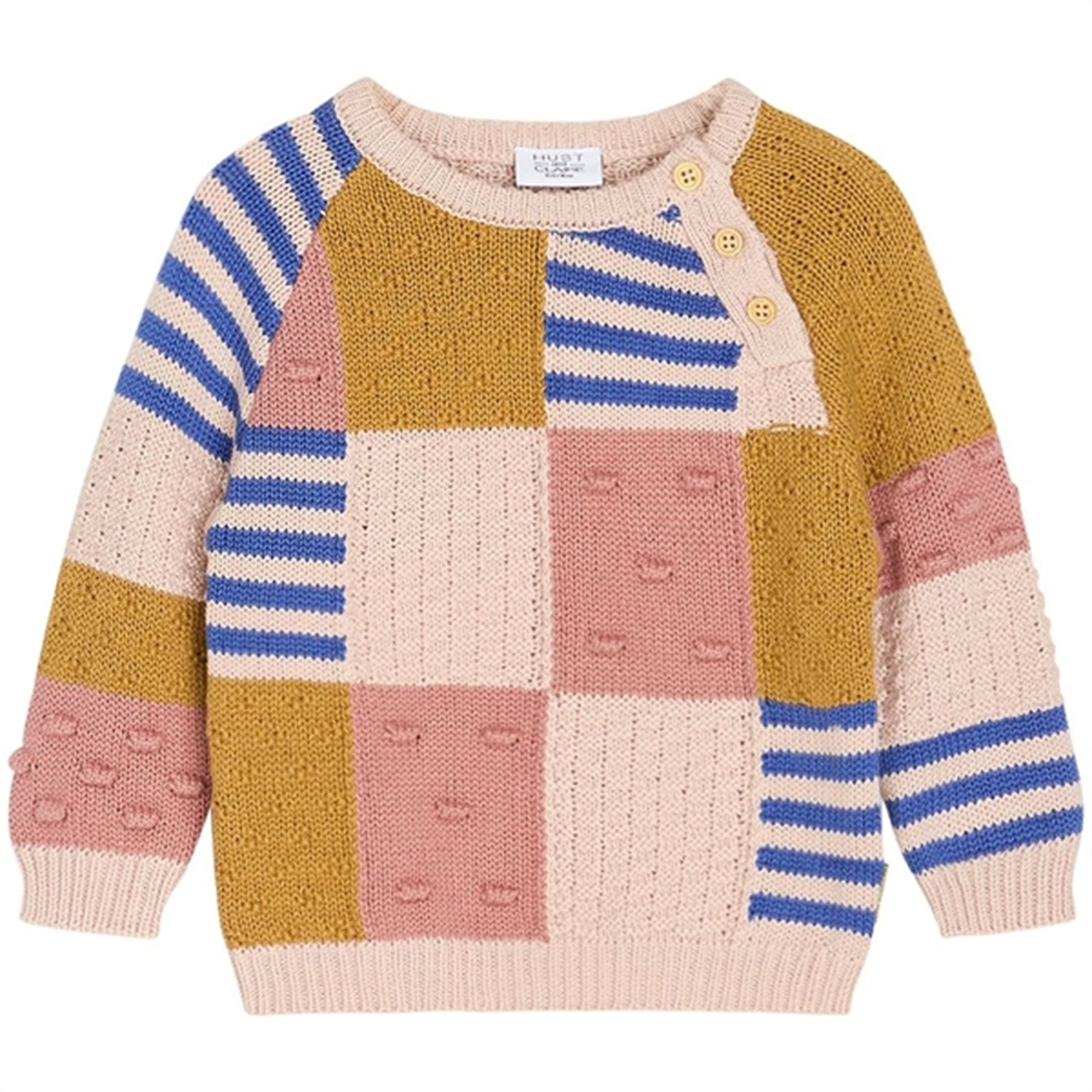 Hust & Claire Baby Peach Dust Nadiina Knit Sweater