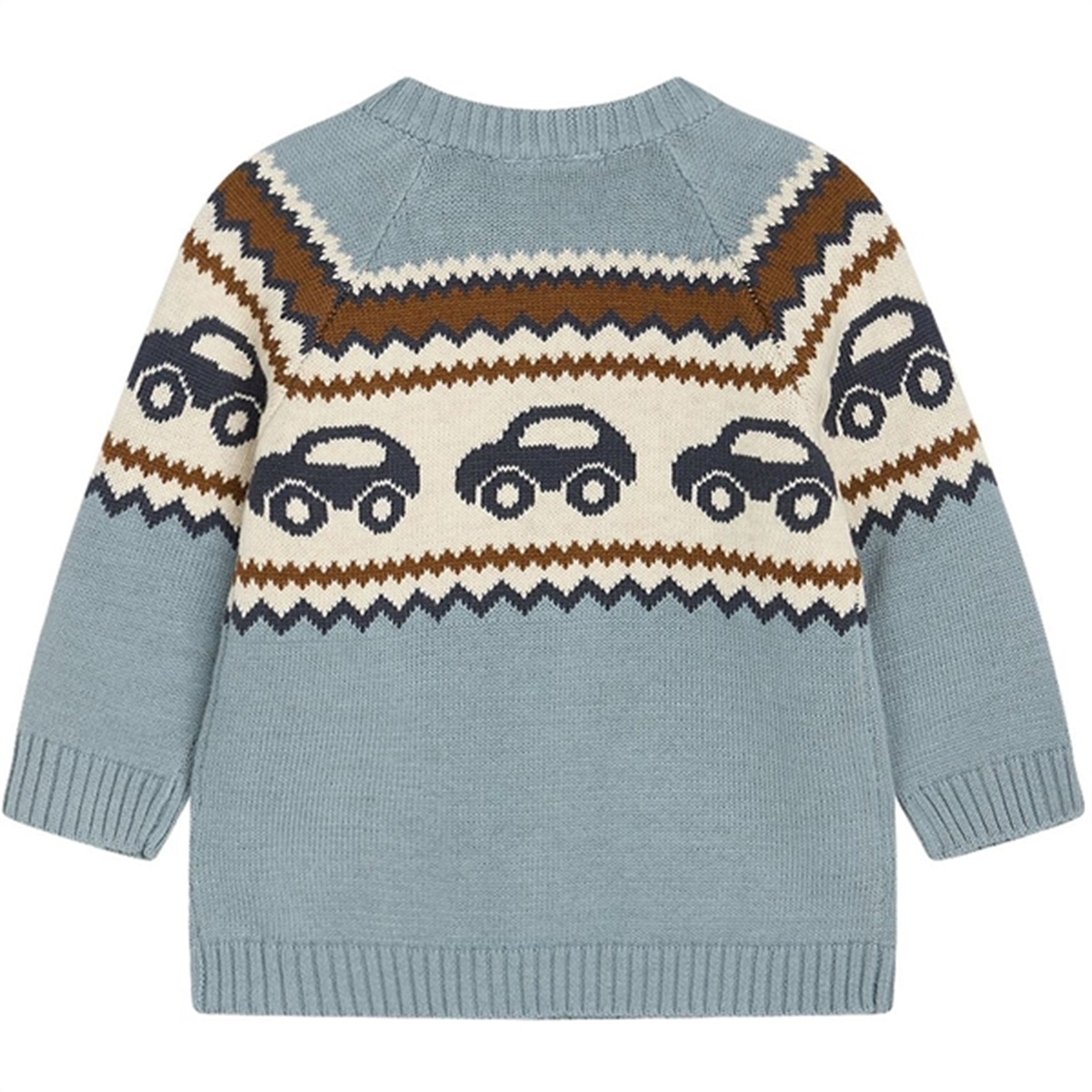 Hust & Claire Baby Iron Blue Palle Knit Sweater 2