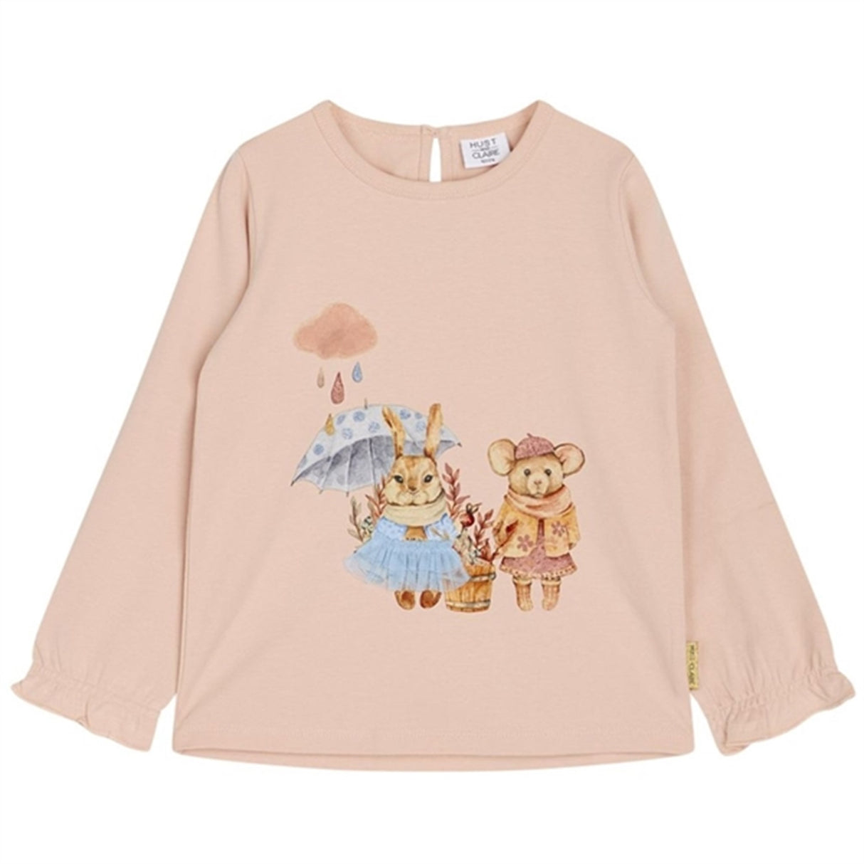 Hust & Claire Baby Peach Dust Ammy Blouse