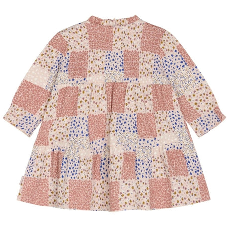 Hust & Claire Baby Peach Dust Kis Dress 2