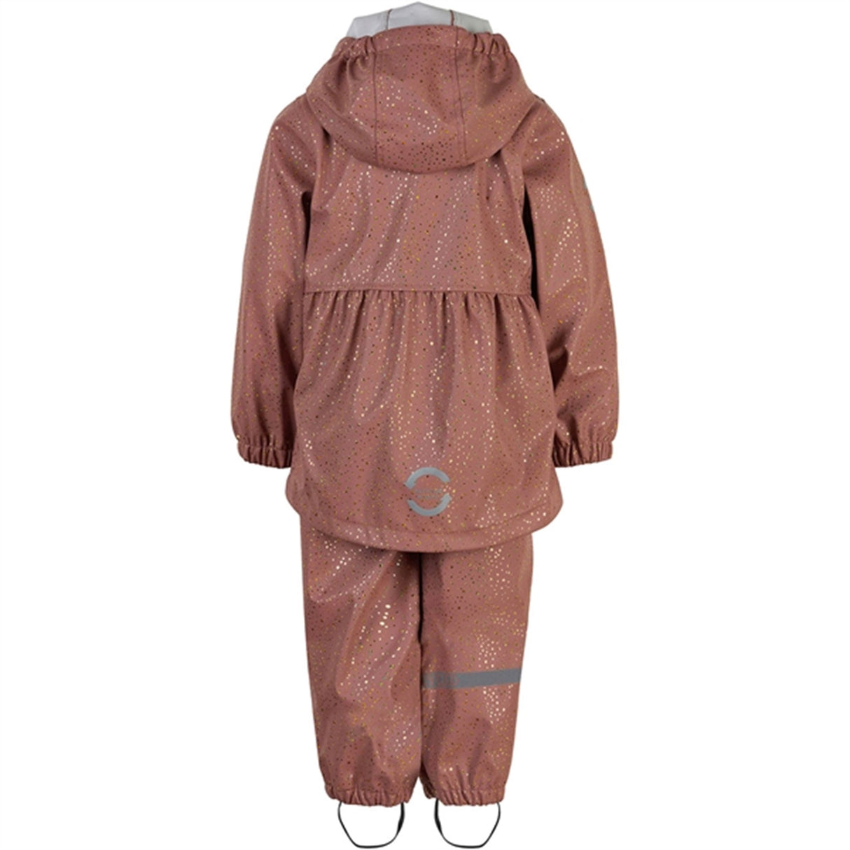 Mikk-Line Rainwear Jacket And Pants Burlwood Glitter