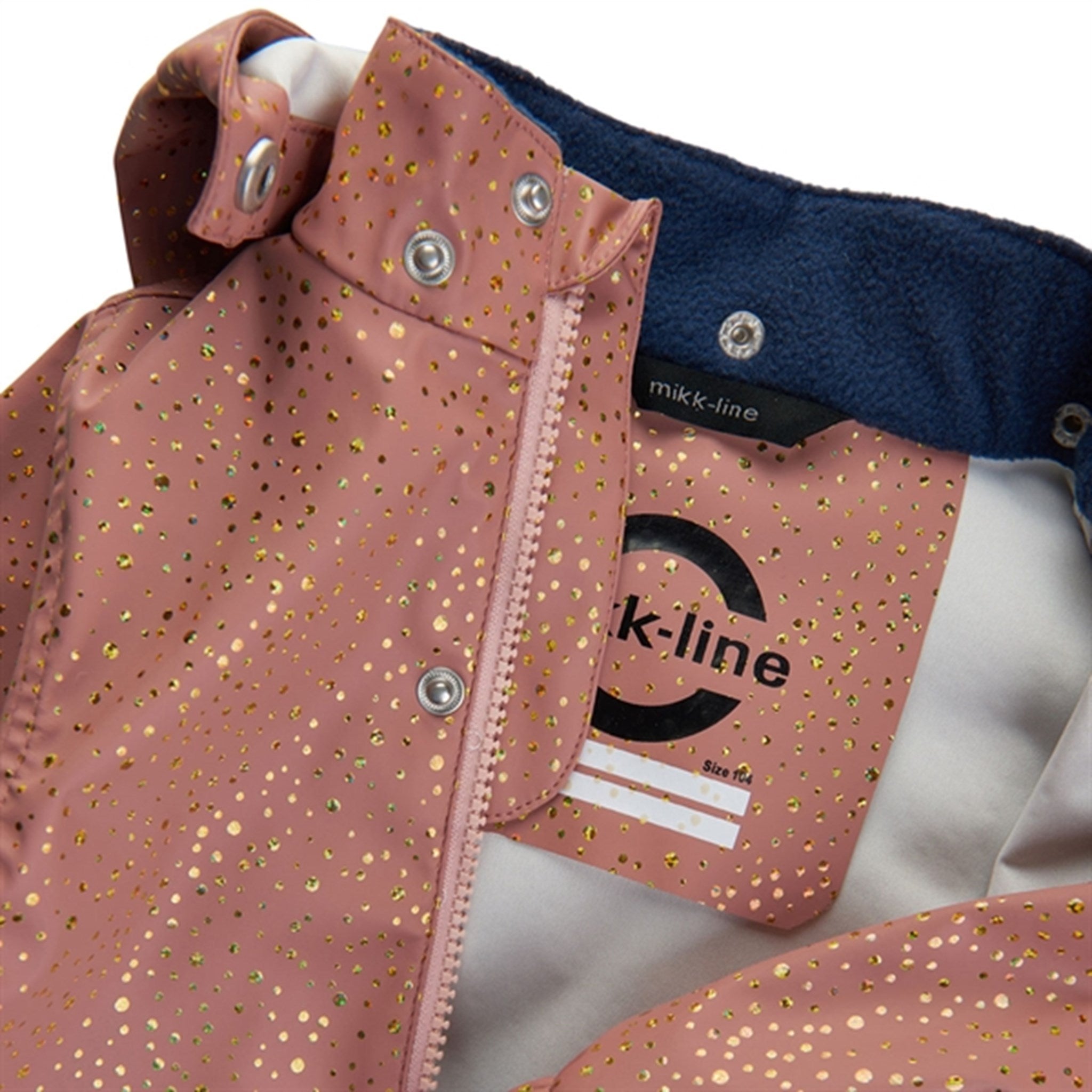 Mikk-Line Rainwear Jacket And Pants Burlwood Glitter 3